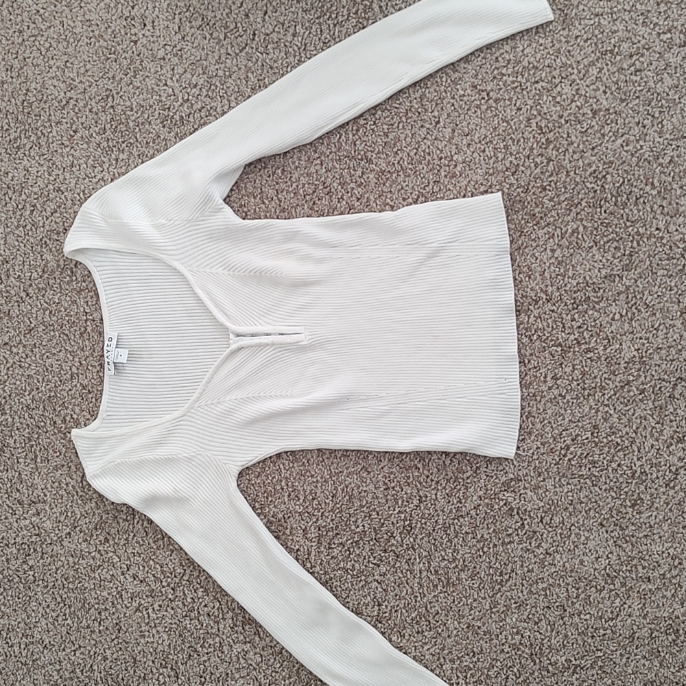 Corset top style long sleeve